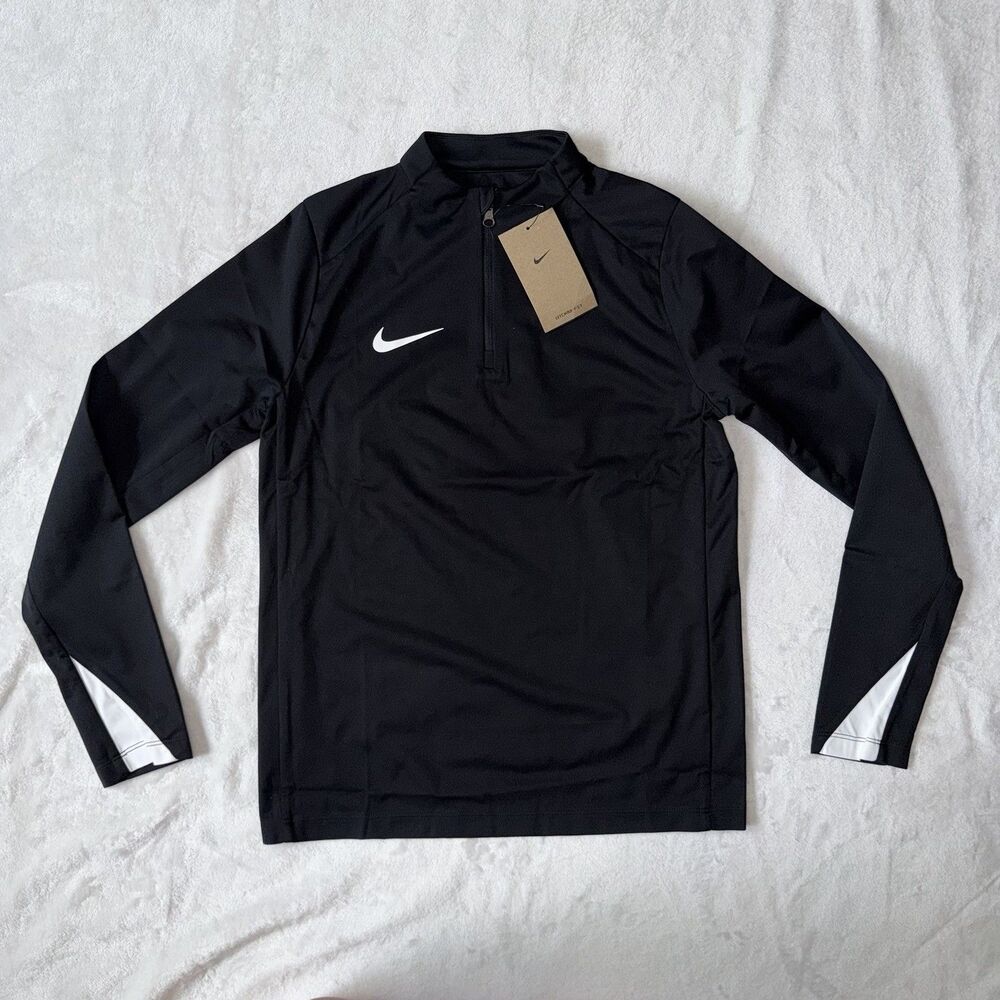 Nike Youth Storm-FIT Strike 24 Soccer Drill Top NWT Size L Black Windbreaker